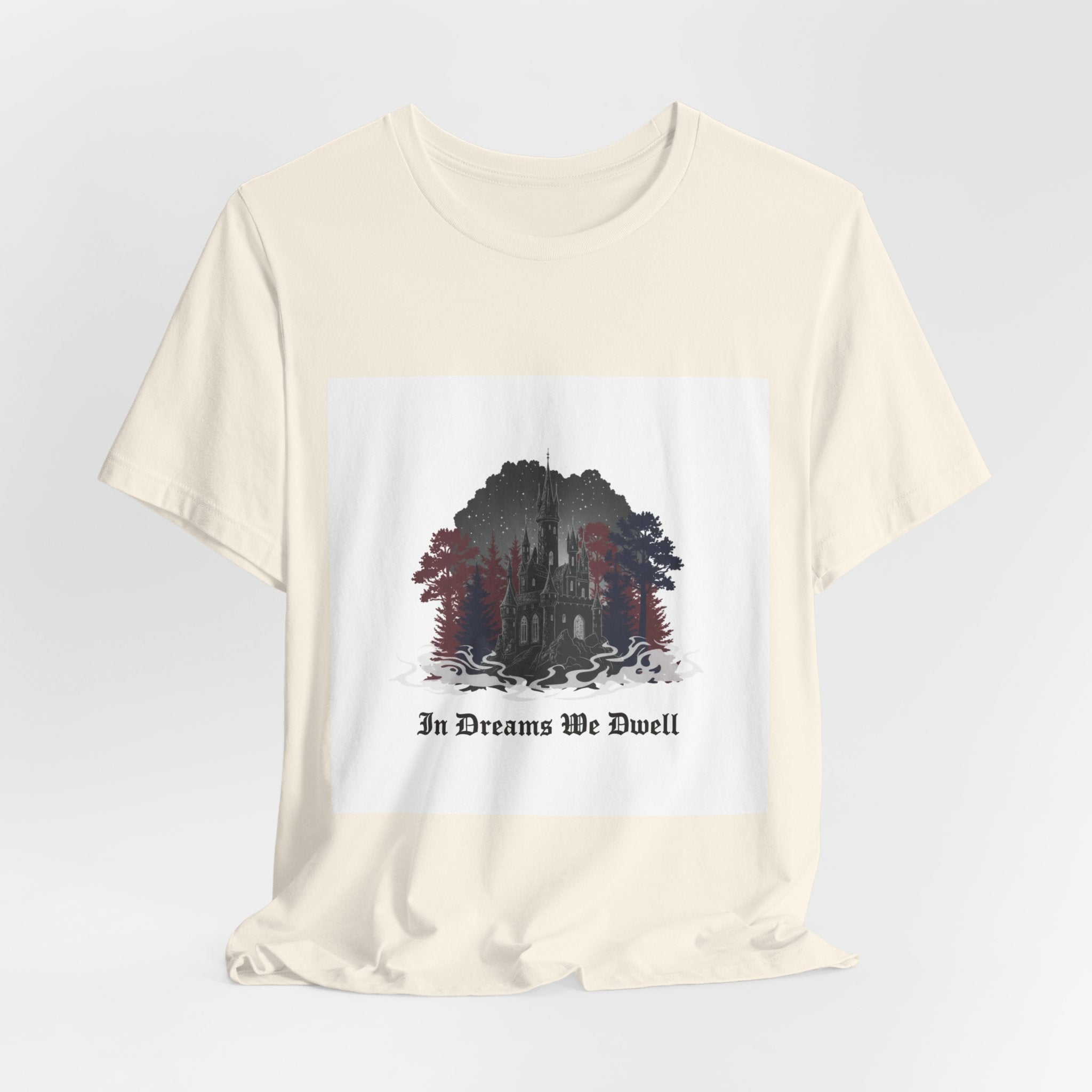 In Dreams We Dwell Tee | Castlecore, Dark Academia Gothic