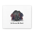 In Dreams We Dwell Castle Art, Matte Canvas | Castlecore, Gothic Wall Art