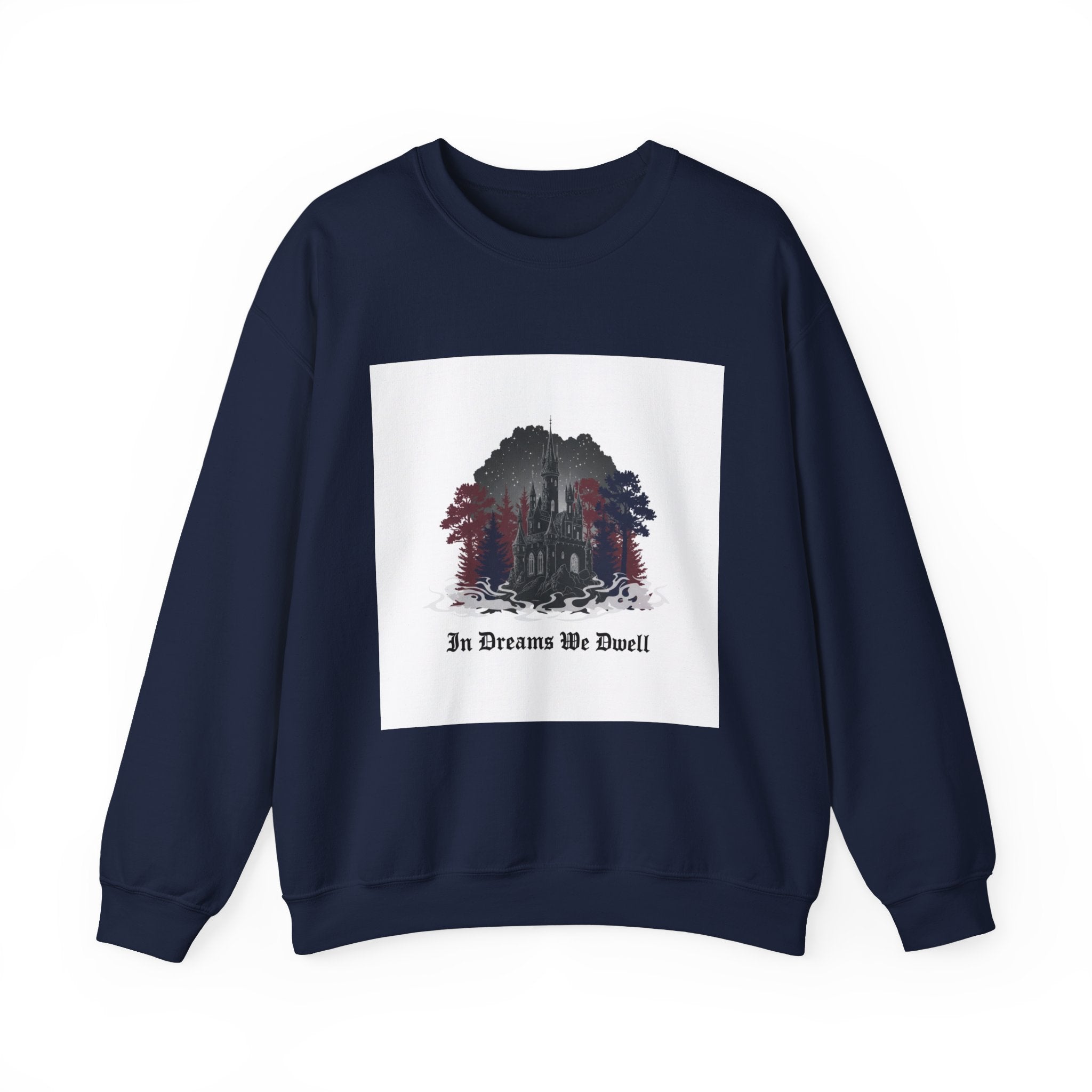 In Dreams We Dwell Crewneck Sweatshirt | Castlecore, Dark Academia