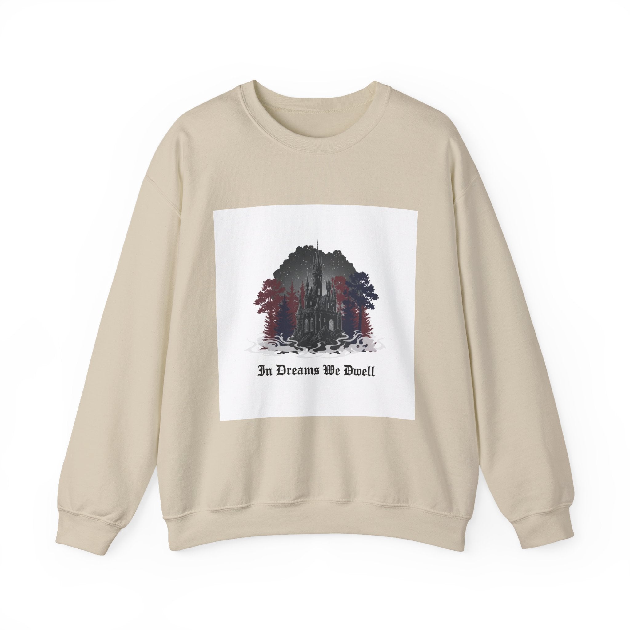 In Dreams We Dwell Crewneck Sweatshirt | Castlecore, Dark Academia