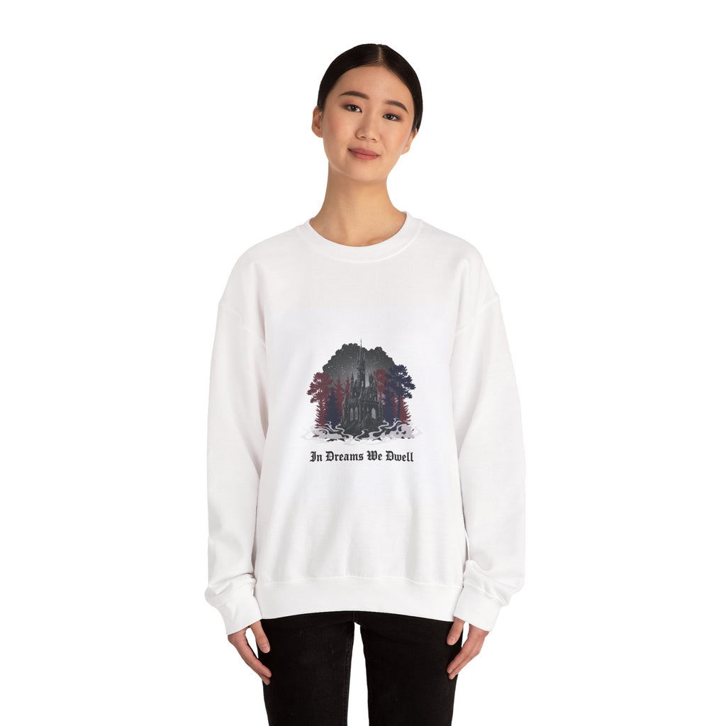 In Dreams We Dwell Crewneck Sweatshirt | Castlecore, Dark Academia