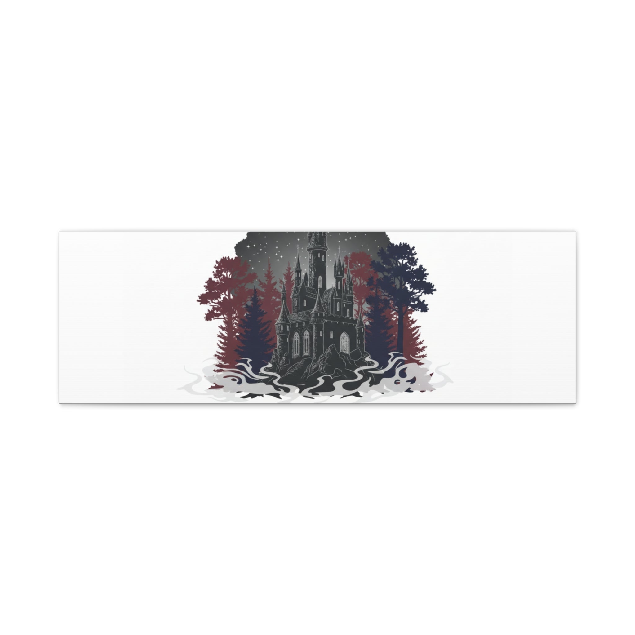 In Dreams We Dwell Castle Art, Matte Canvas | Castlecore, Gothic Wall Art