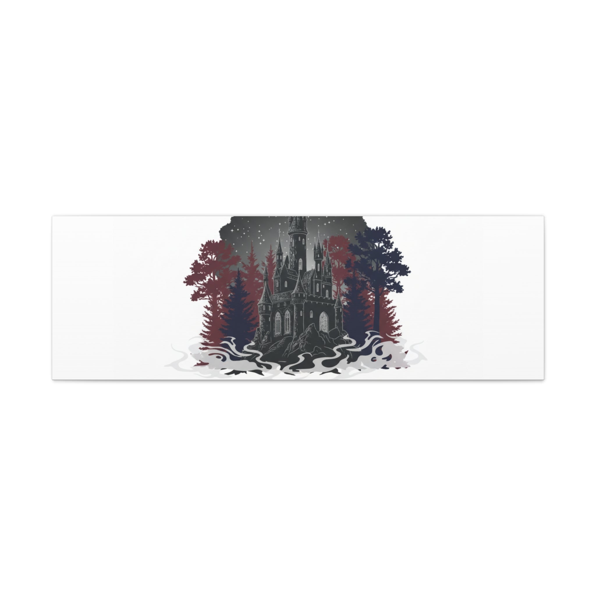 In Dreams We Dwell Castle Art, Matte Canvas | Castlecore, Gothic Wall Art