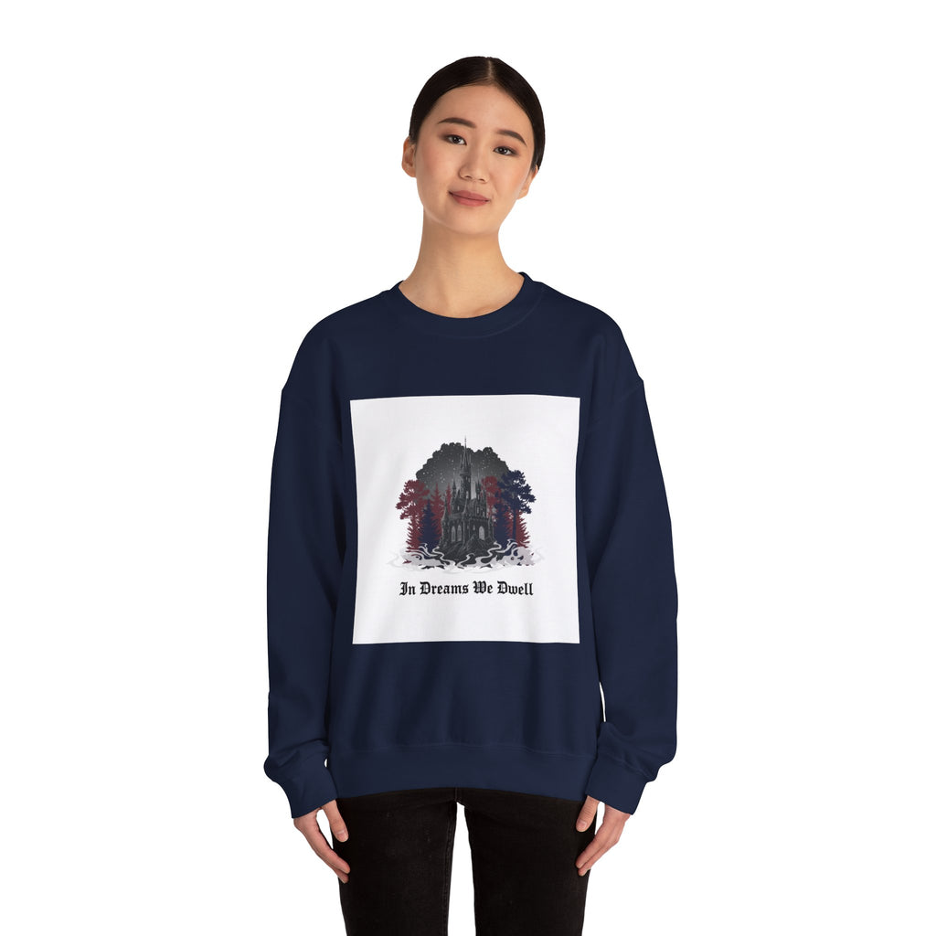 In Dreams We Dwell Crewneck Sweatshirt | Castlecore, Dark Academia