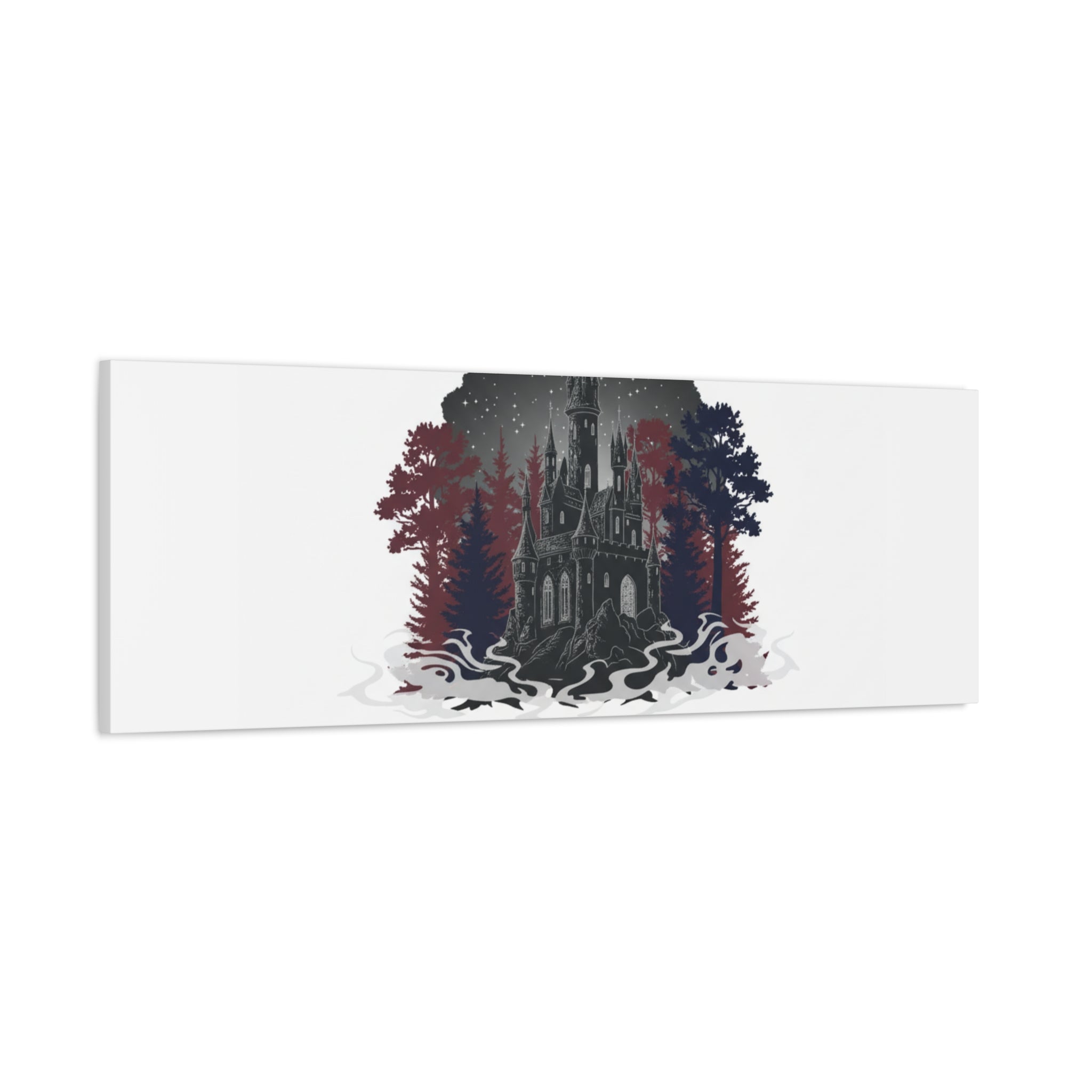 In Dreams We Dwell Castle Art, Matte Canvas | Castlecore, Gothic Wall Art