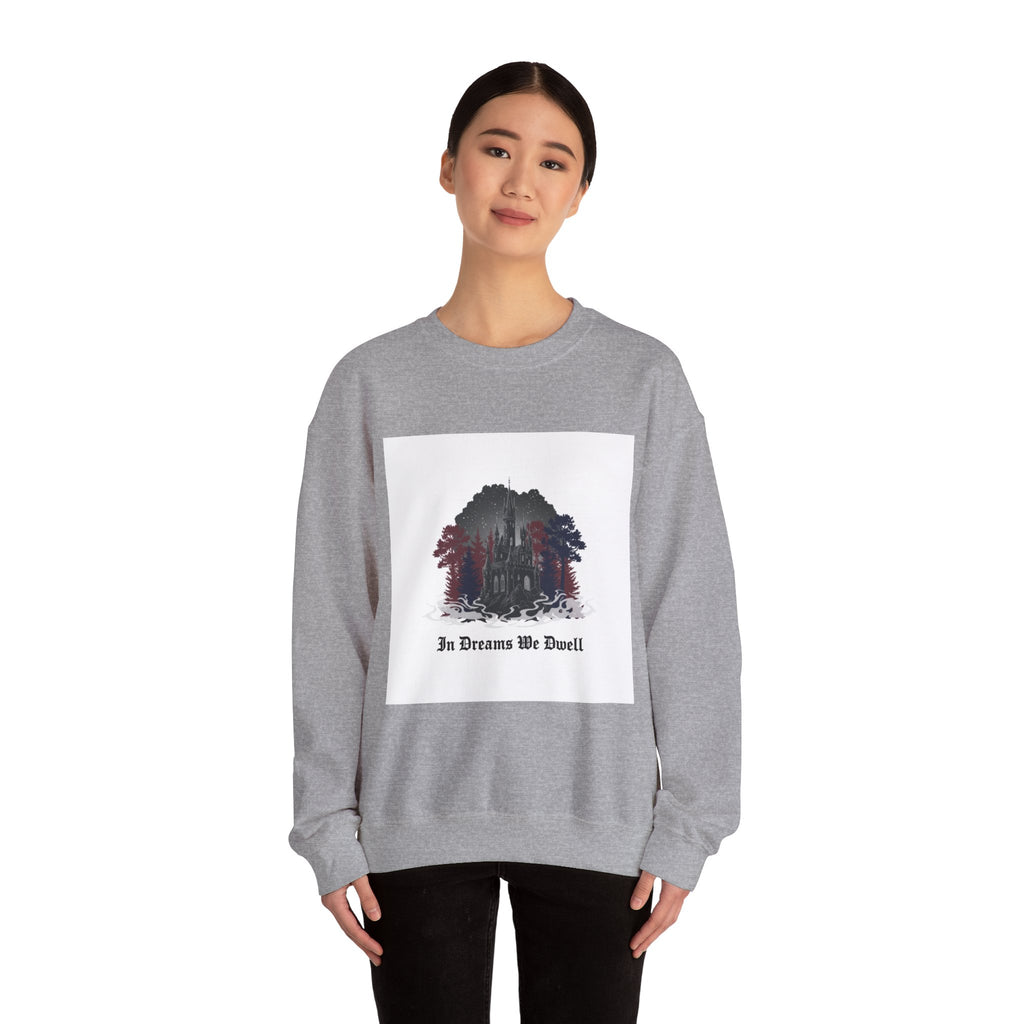 In Dreams We Dwell Crewneck Sweatshirt | Castlecore, Dark Academia