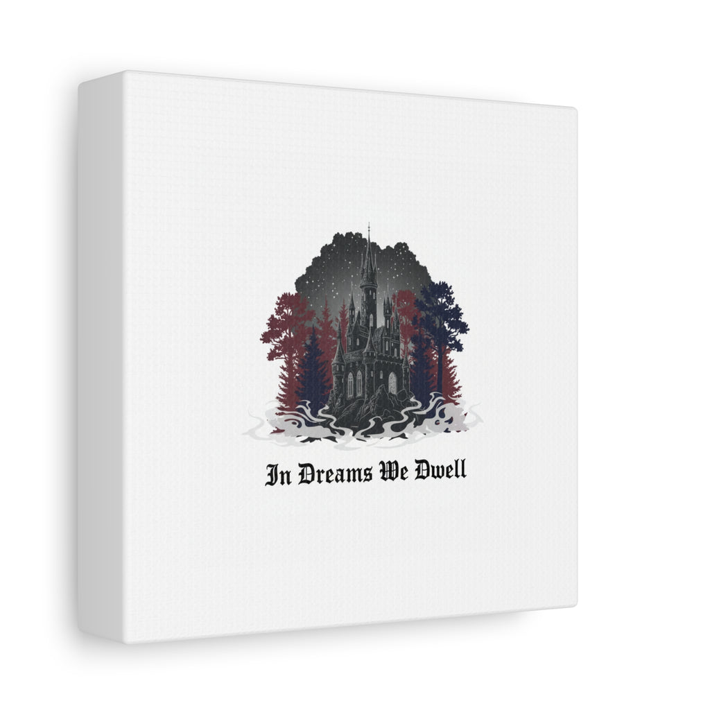 In Dreams We Dwell Castle Art, Matte Canvas | Castlecore, Gothic Wall Art